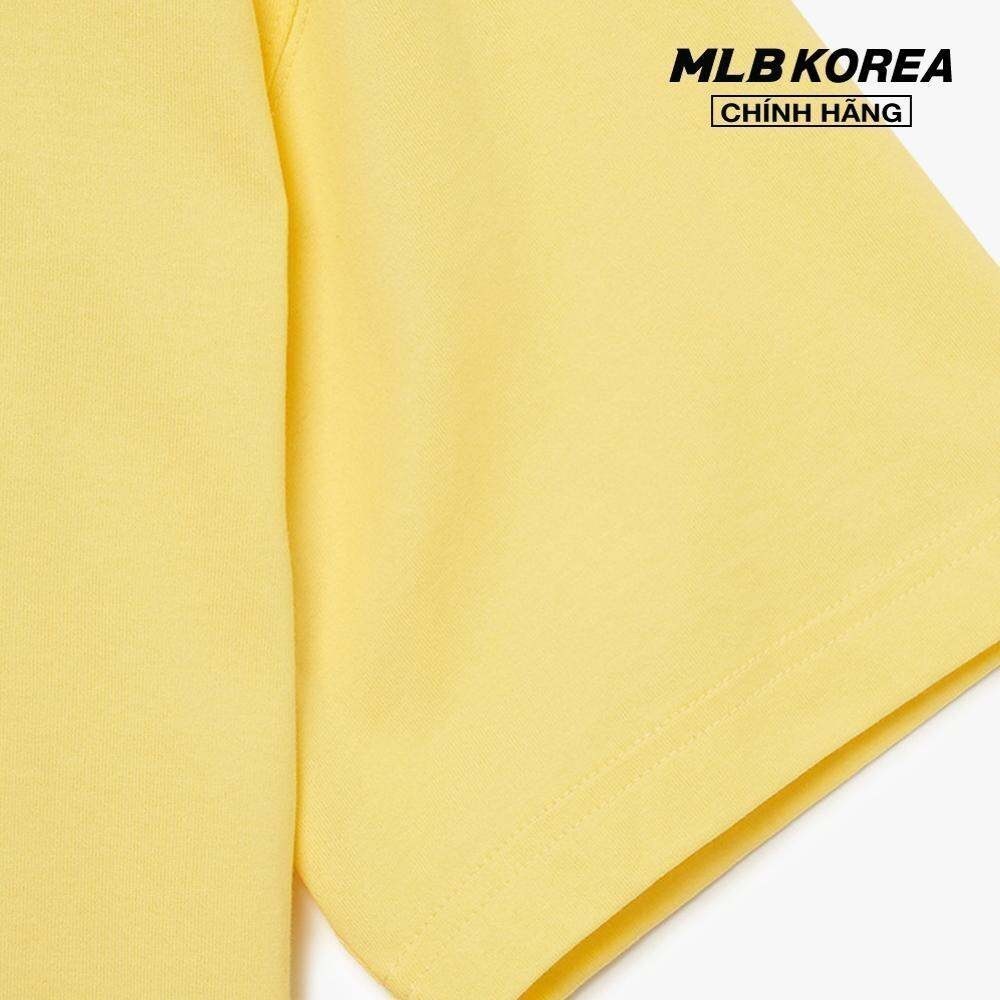 MLB - Áo thun unisex cổ tròn tay ngắn Cartoon 3ATST0133-14YEL