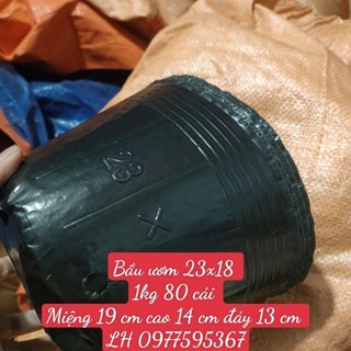 4 kg bầu ươm cây  28x25