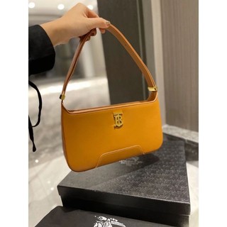 Túi kẹp nách chữ B da thật  ( còn nâu-size  25)