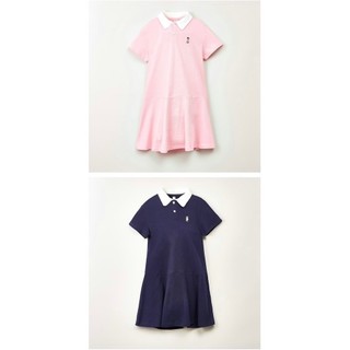 Váy polo đuôi cá spao thêu gấu 2 màu bg size 110-160