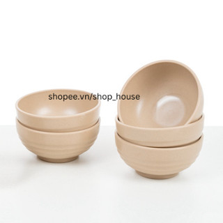 Bát nhựa phíp đen chịu nhiệt loại dầy đẹp nhựa Việt Nhật cao cấp, Bát ăn cơm nhựa phíp chịu nhiệt màu đen (MS6830)