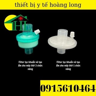 Filter lọc khuẩn và tạo ẩm cho máy thở 3 chức năng hãng ningbo boya trung quốc