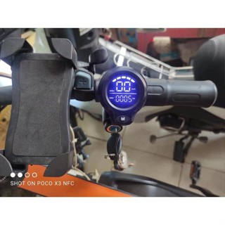 Tay ga xe điện Theli A2, tay ga báo vol và km 48vol, quãng đường