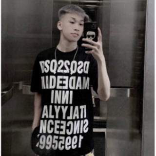 Áo Thun nam DSQ 1995 hình ghép hình in nhiệt, Áo Phông DSQUARED2 cộc nam nữ chất cotton siêu thoáng mát Hot Hot Hot A12