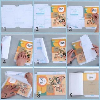 Sỉ 10 tập bọc sách decal,bọc vở đề can 3 kích thước