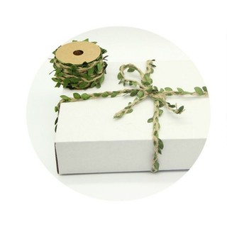 Dây thừng bện lá xanh cuộn 3m