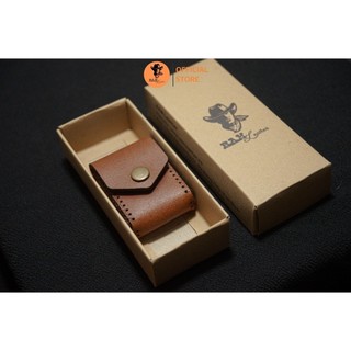 Bao da airpod màu nâu đỏ - ram leather