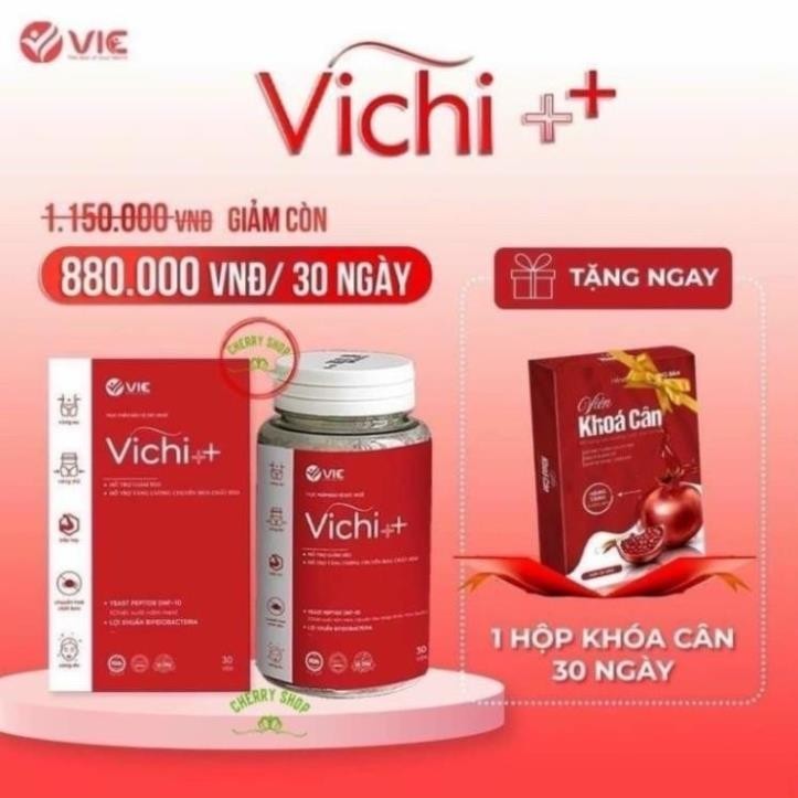 Giảm cân Vichi++ thách thức mọi cơ địa khó giảm Cam kết Chính Hãng Thiên