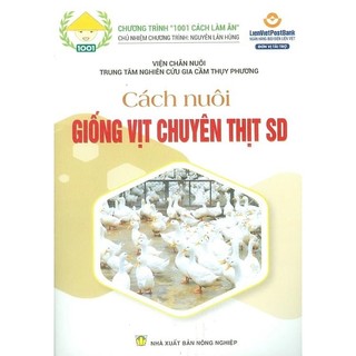 Sách-cách nuôi giống vịt chuyên thịt sd
