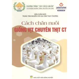 Sách-cách chăn nuôi giống vịt chuyên thịt ct