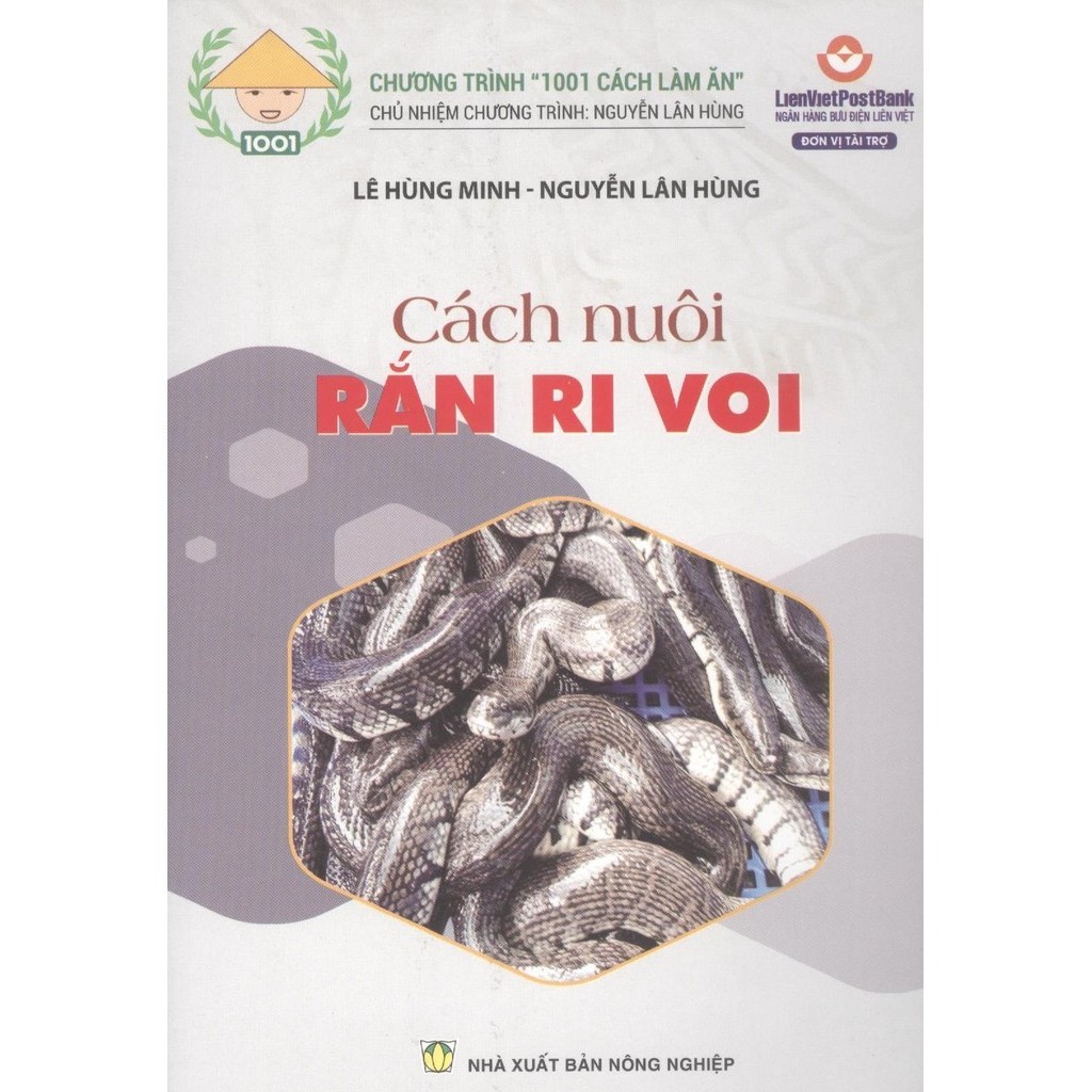 Sách-Cách Nuôi Rắn Ri Voi