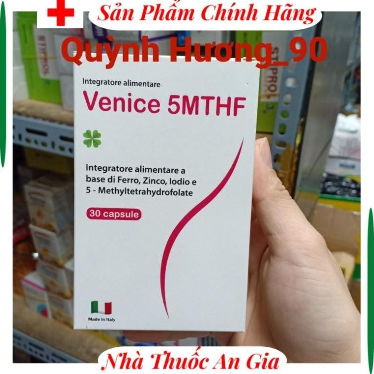 Viên uống VENICE 5MTHF 30 viên giúp bổ sung dưỡng chất cần thiết cho nữ giới b