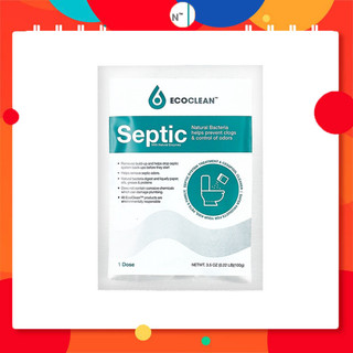 Vi sinh xử lý hầm cầu ecoclean septic - kpt chem nhập khẩu mỹ - túi 100gram
