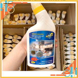 Nước tẩy rửa smart cleaner 500ml tẩy dầu mỡ lâu ngày, tẩy xoong nồi, tẩy bàn bếp siêu sạch