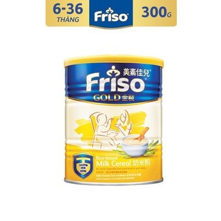 - bột ăn dặm gạo sữa friso 300g