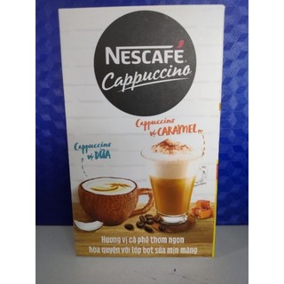 [Mã FMCG80 giảm 10% đơn từ 400K] [MKB gift] Hộp mẫu thử NESCAFÉ Cappuccino Range - 80g