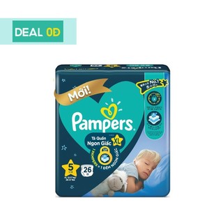 [Mã FMCG80 giảm 10% đơn từ 400K] [MKB GIFT] Tã Quần Pampers Ngon Giấc L30/XL26/XXL22