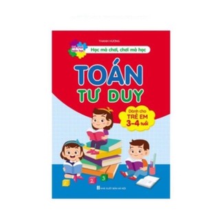 Sách - toán tư duy cho bé 3-4 tuổi