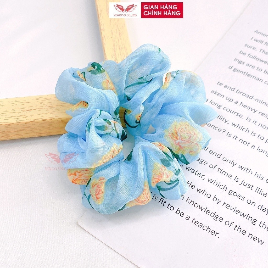 DÂY BUỘC TÓC SCRUNCHIE DỄ THƯƠNG NHIỀU MÀU DBTL VNGO