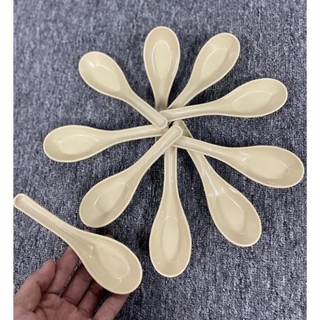 Muỗng Nhựa Phíp Cao Cấp , Thìa ăn súp, thìa phở thìa canh cơm tiện lợi-RINOLI