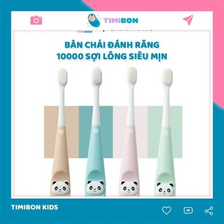 Bàn chải đánh răng cho bé 10000 sợi lông siêu mịn timibon