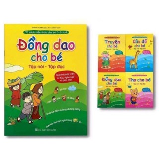 Sách - tuyển tập thơ , truyện , đồng dao , câu đố cho bé từ 0-6 tuổi