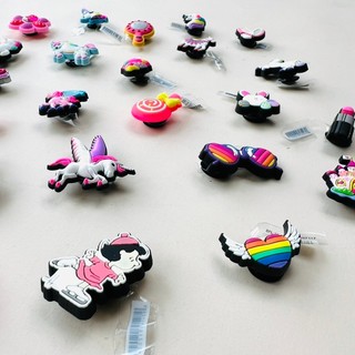 [ MẪU NGỰA PONY ] JIBBITZ gắn dép Cross cho bé, stickers charm họa tiết pony trang điểm