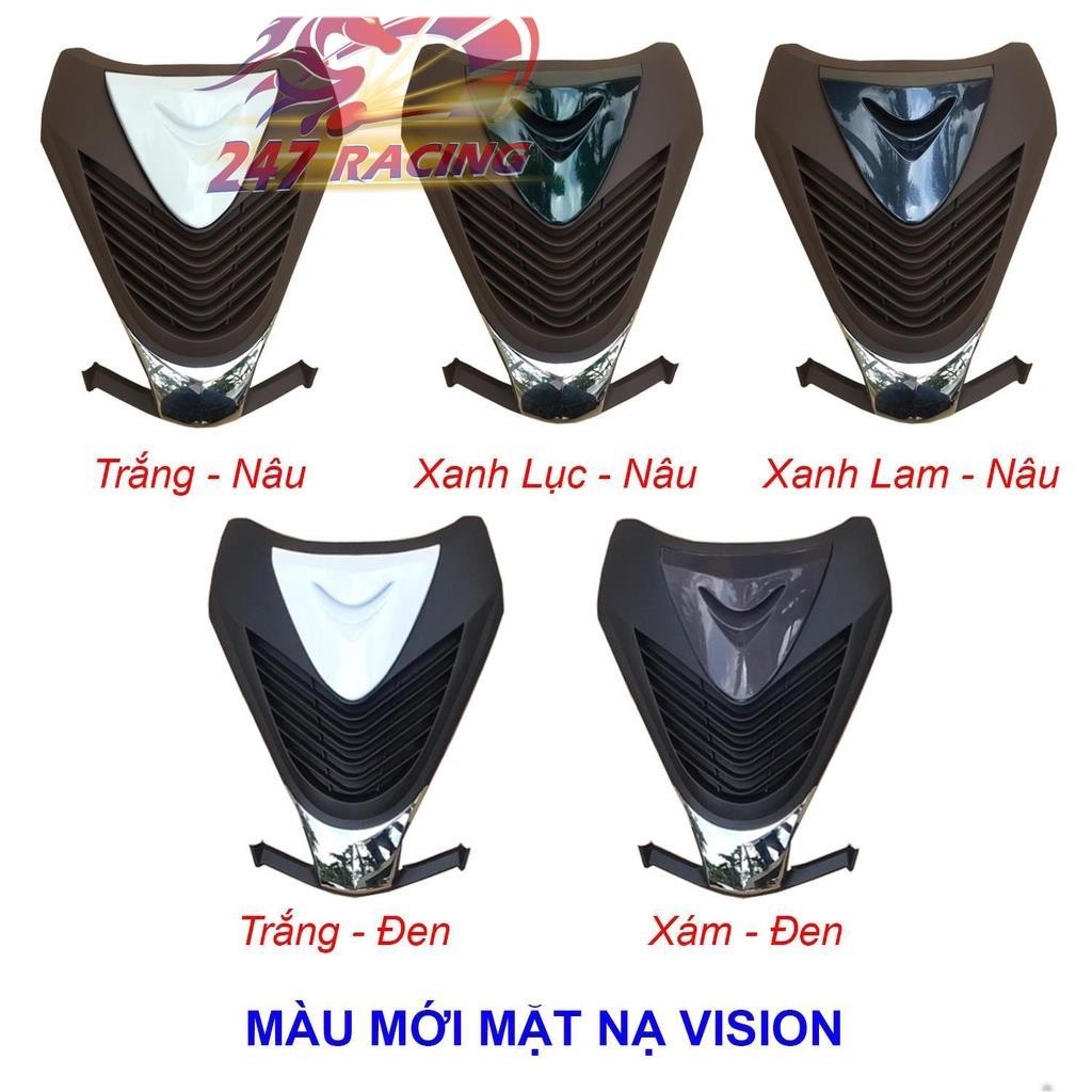 Mặt Nạ VISION MOTOR ART Kiểu SH Ý Gắn Xe Vision 2014-2020 - Mặt Nạ Trang Trí Vision .
