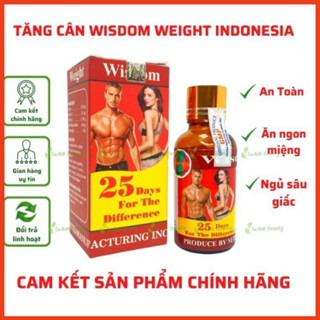 Tăng Cân Wisdom Weight Vitamin Hỗ Trợ Tăng Cân Giúp Ăn Ngon Ngủ Ngon Hàng