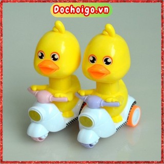 Đồ chơi vịt đi xe máy ngộ nghĩnh đáng yêu cho bé trai bé gái ấn là chạy dochoigo.vn