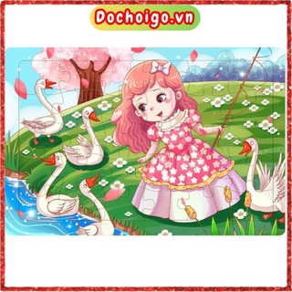 Đồ chơi tranh ghép hình 30 mảnh phát triển trí tuệ cho bé 2 3 4 5 6 tuổi, đồ chơi thông minh cho trẻ em dochoigo.vn
