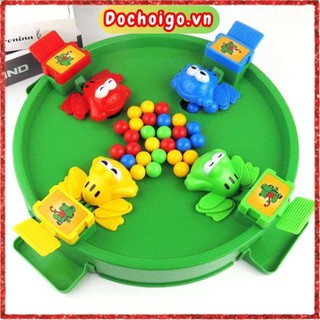 Đồ chơi cho bé bộ 4 ếch ăn bi vui nhộn cỡ to dochoigo.vn