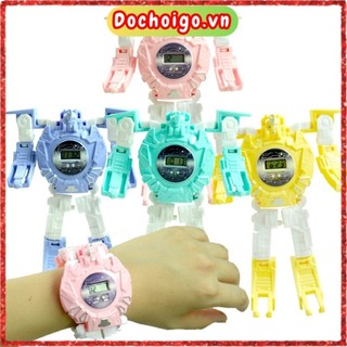 Đồ chơi đồng hồ lắp ghép biến hình siêu nhân cho bé 2 3 4 5 6 tuổi dochoigo.vn