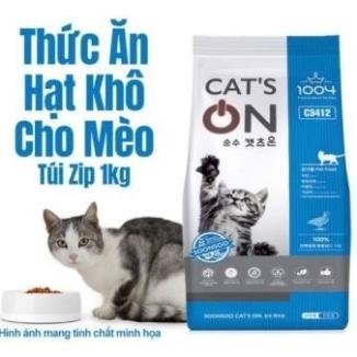 Hạt cho mèo | Túi 850g Hạt Cat's On thức ăn cho mèo (Hàn Quốc)| Caton hạt cho mèo| Cat on