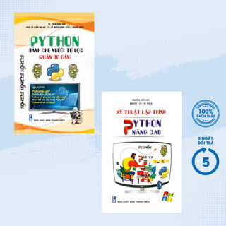 Sách - combo python dành cho người tự học + kỹ thuật lập trình python nâng cao - stk