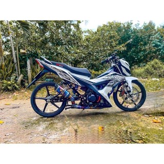 Tem rời Sonic Lửa ful trắng phối đen mới 2024