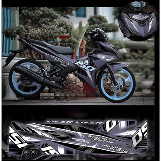 tem rời exciter 150 Malay phối đủ màu xe