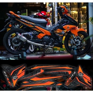 Tem rời exciter 135 Lc phối đủ màu