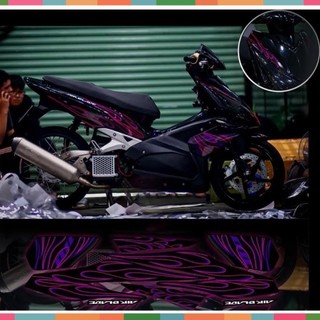 Tem rời ab 2009 lửa xe đen phối tím Hồng