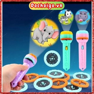 Đèn pin chiếu với 24 hình ảnh vui nhộn độc đáo dành cho trẻ em