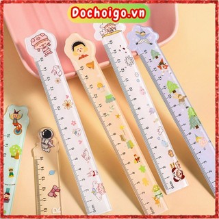 Thước kẻ 15cm hình hoạt hình cho học sinh