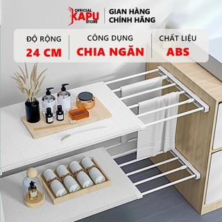 Kệ đa năng chia ngăn tủ quần áo, kệ đa năng nhiều công dụng không cần bắt vít - Phụ kiện cửa KAPU