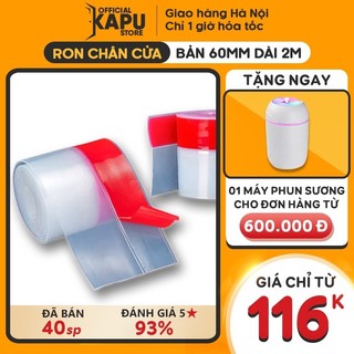Ron Chân Cửa Dài 2 Mét Rộng 60mm Keo Đỏ Cực Kì Chắc Chắn Ngăn Bụi, Nước, Côn Trùng Vào Phòng