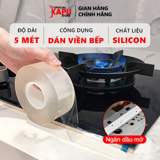 Băng keo dán viền bàn bếp KAPU PVC dùng phòng tắm chống ẩm mốc không thấm nước, giúp bề mặt trở nên đẹp đẽ