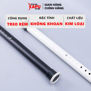 Thanh treo rèm KAPU không cần khoan, thanh phơi quần áo đa năng không gỉ sét, tiện dụng, dễ tháo lắp
