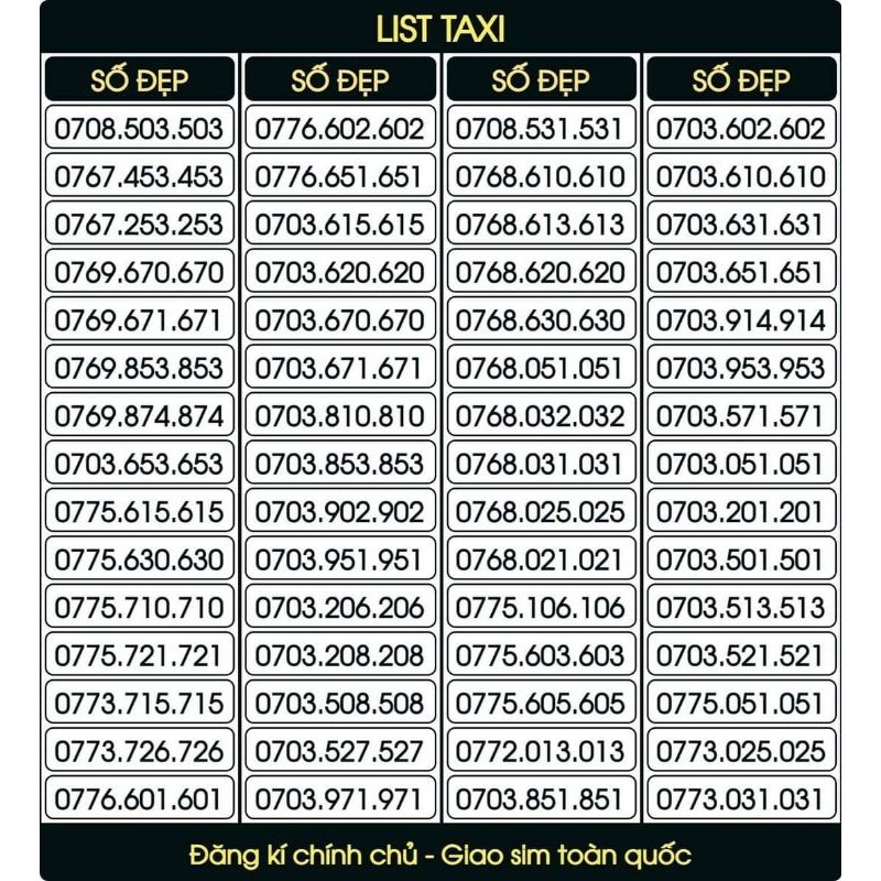 Sim mobi số đẹp
