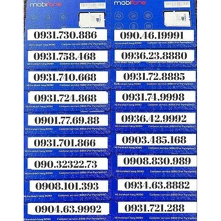 Sim mobi số đẹp