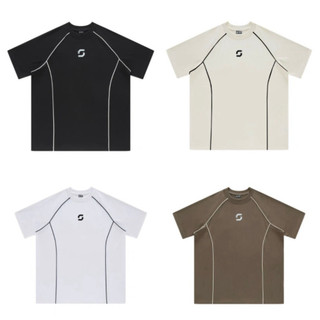 Áo Thun Raglan SAIGONESE Cotton Phối Line Unisex 4 Màu, Áo Phông Unisex Mẫu Mới Nhất 2024 A15