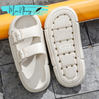 Dép nam nữ đúc nguyên khối, dép quai ngang êm chân siêu bền 