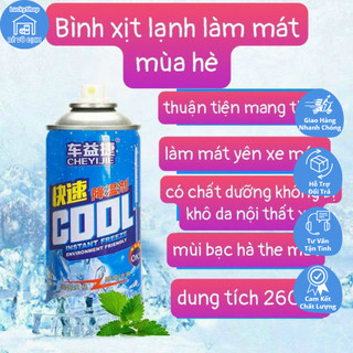 Hmd0042 bình xịt làm lạnh tức thời, bình xịt ô tô xe máy